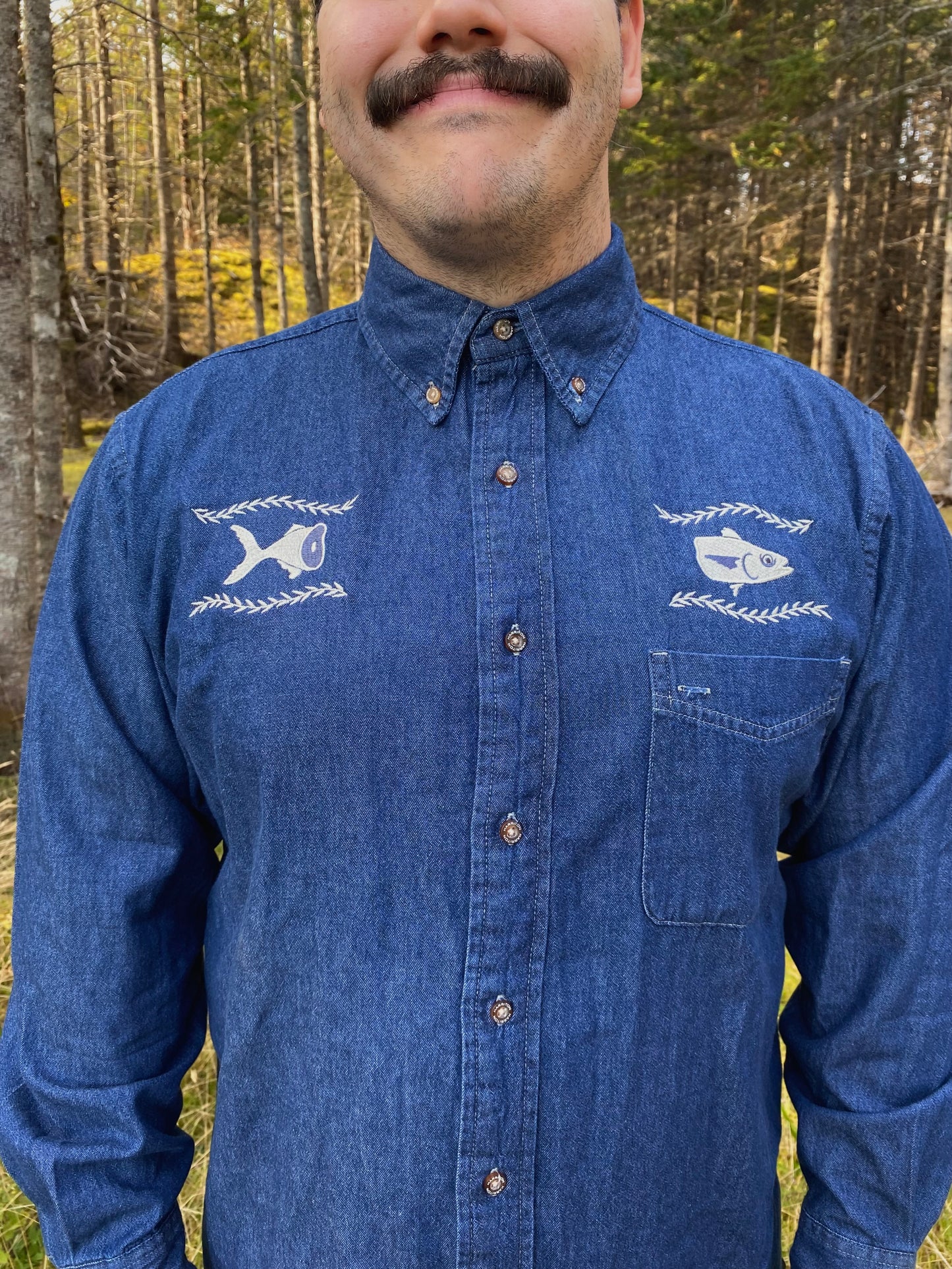 Yeehaw Denim Shirt